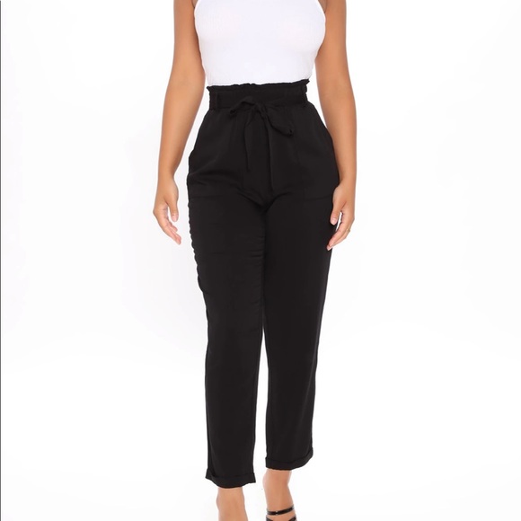 Fashion Nova Pants - Beautiful tie waist dress pants
